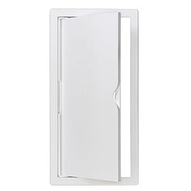 Inspection Flap with Handle, Inspection Door, Access Door (15 x 30 cm, White)