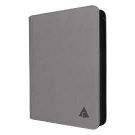 Alteagle 9 Pocket Card Binder, Fits 828 Trading Cards Side Loading Ringless Card Album for TCG and Sports Cards -Grey