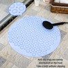 Shoyisenka Non-Slip Shower Mat 30x30cm TPE Bath Tub Mat with