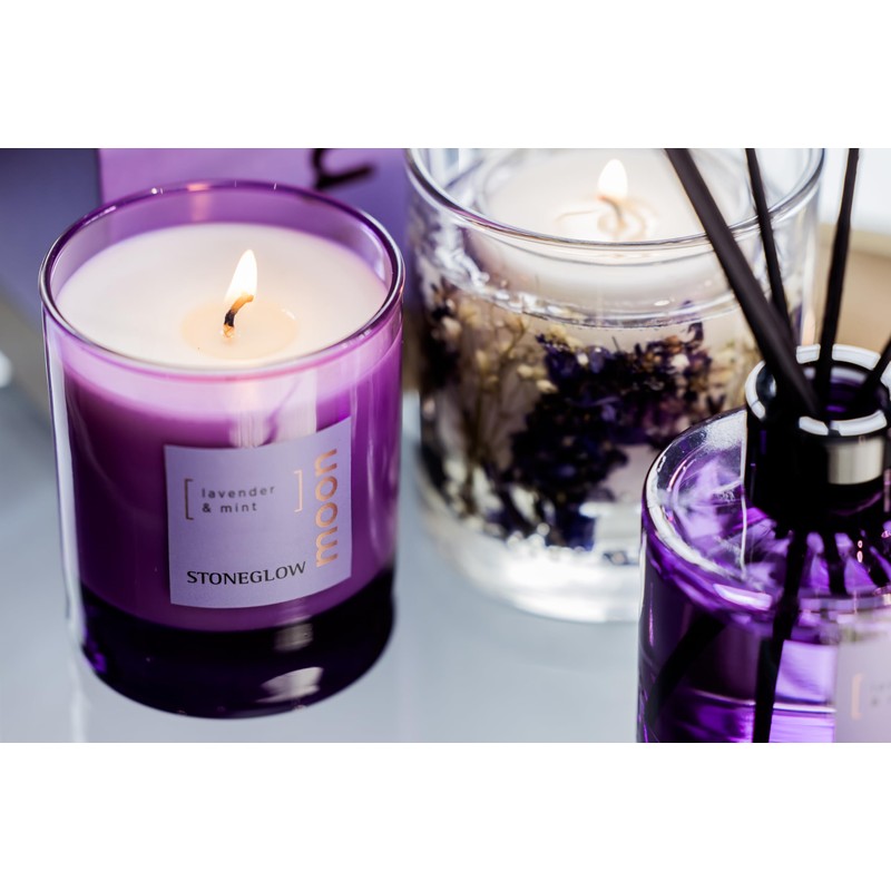 Elements – Moon – Lavendel & Minze – Duftkerze –