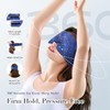 Silk Eye Mask for Sleeping Side Day Sleepers,Ice Silk Sleep