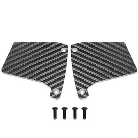 MORLORDY 2Pcs RC Carbon Fiber Winglets for 1/7 ARR-ma Felony BLX 6s, Infraction BLX 6s, Limitless Upgrade Parts