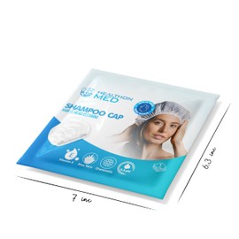HEALTHONMED Shampoo Cap Rinse Free (Pack of 6)