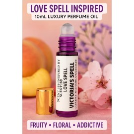 Top Luxury Oils Love Spell Pure FRAGRANCE OIL  10mL ROLL On Pure Luxury Perfume Oil USA