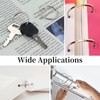 20 Pcs Binder Rings,Metal Rings,30mm Loose Leaf Binders,1.2 Inch Round