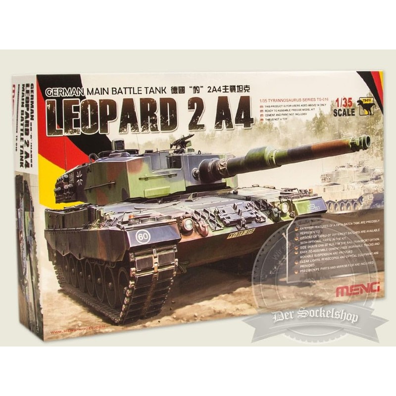 Meng Leopard German Main Battle Tank Model Kit