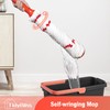 TidyBliss Self Wringing Twist Mop for Floor Cleaning, 57.5 inches