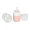 Quick Flush Baby Bottle Detachable Portable Press Rotate Quick Flush