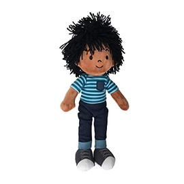 Muñeco Niño De Trapo Y Tela Nathan Piel Morena