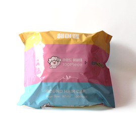 BP round type hair cap 100 sheets - BP hair cap 100 sheets / BP 라운드형 헤어캡 100매 - BP 헤어캡 100매