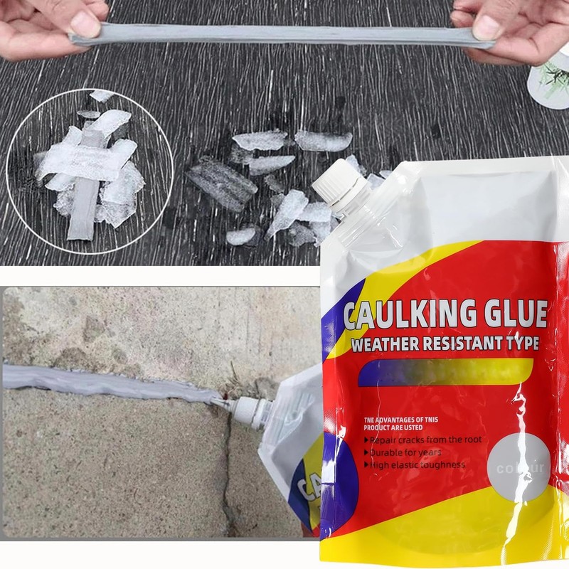 3 Pcs Slab Concrete Crack Waterproof Repair Sealant, Concrete Crack