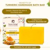 Passion Indulge Handmade Soap Natural Turmeric Bath Bar - (Pack