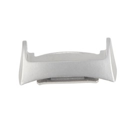 LABRIMP 1pc Smartwatch Leather Connector Clasp for Gear Stylish Buckle for Enhanced Watch Aesthetics Easy Installation and Design Silver