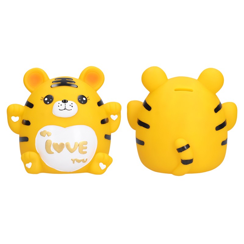 Tiger Piggy Bank Fall Resistant Cute Little Tiger Children Piggy