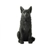 JFSM INC. 3.5" Black German Shepherd Dog Sitting Up Figurine