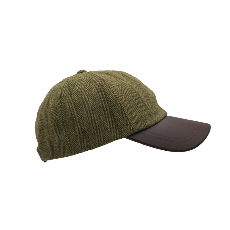 WALKER AND HAWKES - Derby Tweed Waterproof Duncan Baseball Cap