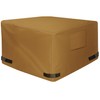 NEXCOVER Square Fire Pit Cover - Waterproof 600D Heavy Duty