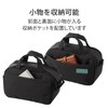 Elecom DGB-S045BK Offtoco Shoulder Bag, Camera Bag, Black