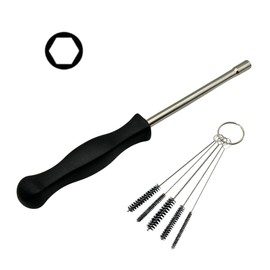YGQ Carburettor Adjustment Tool for Husqvarna Poulan Craftsman Echo Weed Eater Thread Trimmer Chainsaw Leaf Blower and 2-Stroke Motor Carburetor Screwdriver (Hexagon)