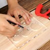 Elliptic Inlay Router Jig Template Tool Oval Key Inlay Decorative