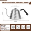 Pour Over Kettle for Manual Drip Coffee and Tea with