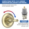 Replacement for D Faucet 13 Series Single-Function Shower Valve Trim