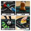 MUKESKY Soccer Training Mat for Footwork & Agility, 360° Circular