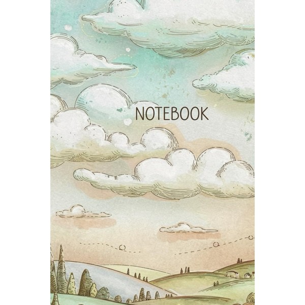 6 * 9 Notebook: A5 Lined Journal, 120 pages, Hardcover,