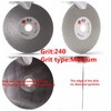 JINGLING 4" inch 100mm Diamond Flat Lap Disc Coated Grinding