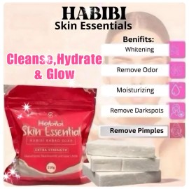 Habibi Skin Essential BABAD SOAP + Whitening Sunscreen SPF50