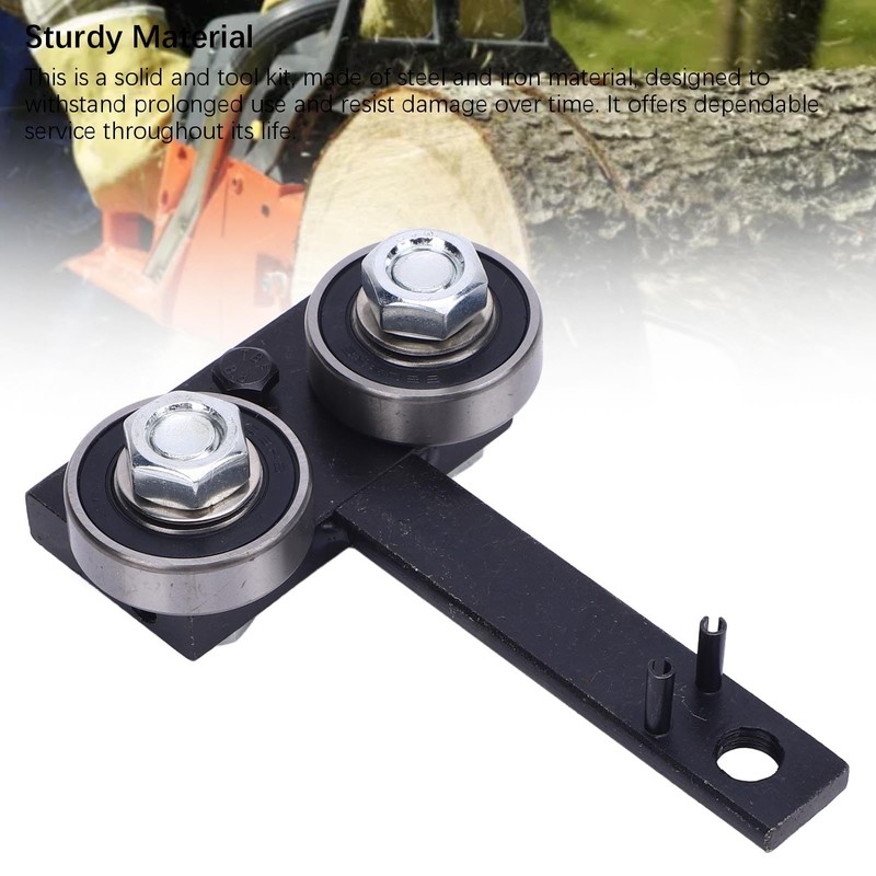 Chainsaw Bar Rail Tightening Repair Tool, Steel and Iron Bar
