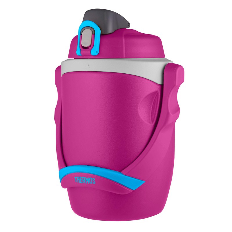 Thermos Botella para hidratación, aislada con espuma, Rosado, 1