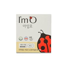 I'm O I&rsquo;m O New Ultra Slim Sanitary Pad (4 types) - Ultra Slim Wing Type Large 9P