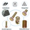 900pcs Metric Bolt Assortment Sets, M6 M8 M10 M12 Grade