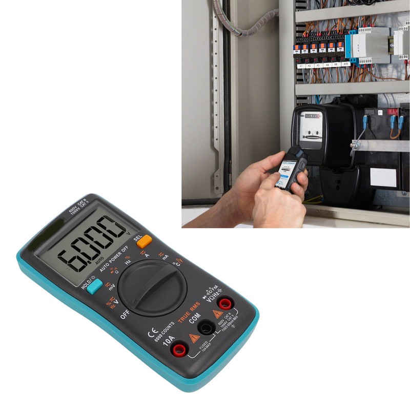 ZT102 6000 Digital Multimeter Automatic Range Multimeter Portable Voltage Current