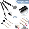 Succulent Tools, 13 Pcs Mini Garden Tool Set, Transplanting Tools