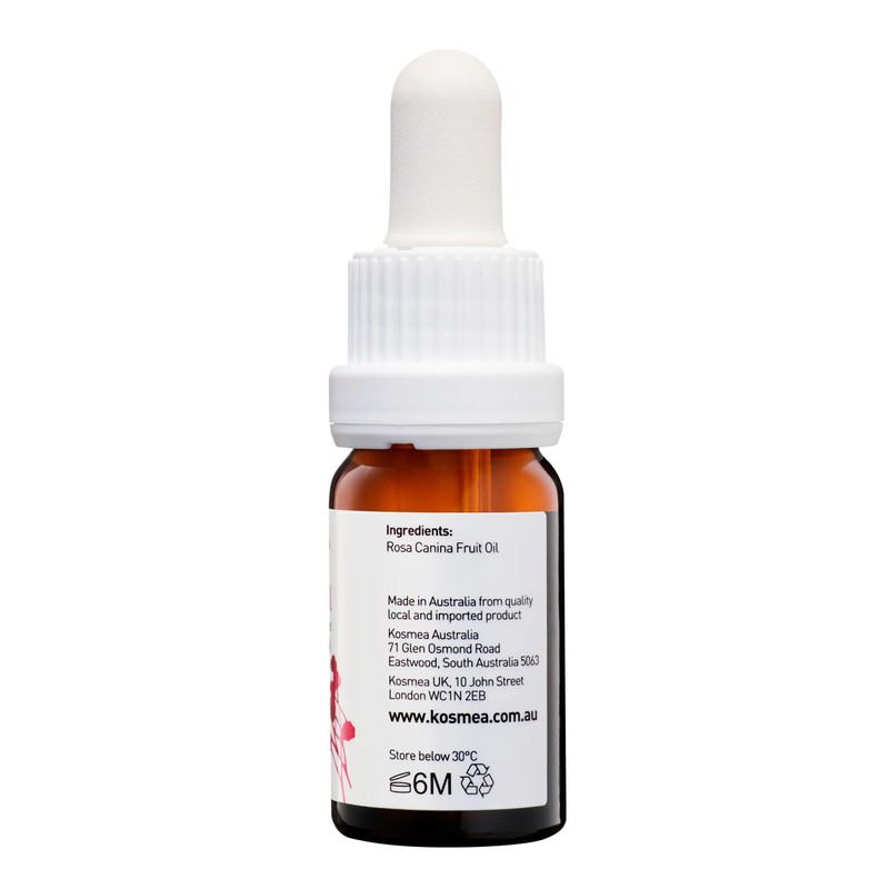 Kosmea Australia Rose Hip Oil 10mL - Sustainably Harvested, Anti-Aging