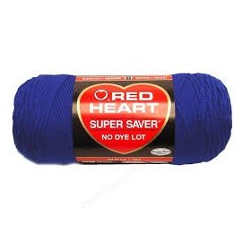 Red Heart Super Saver Yarn-Royal