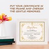 Baptism Certificates for Church - 8 x 10 Inches Blank