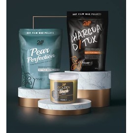 Hive 24 K Wax Beads, Warm Film Wax Pellets Beans, 500 g