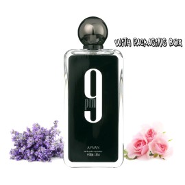 Afnan 9 pm by Afnan 3.4 oz EDP Cologne for Men New In Box - Long-lasting fragrance