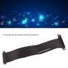 PCIE 4.0 X16 Riser Cable High Speed Flexible 90 Degree
