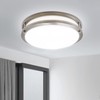MingBright 12-Inch LED Flush Mount Ceiling Light Fixture, Dimmable Ceiling