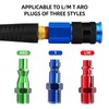 GORAGUCHI 1/4" x 10 ft Reinforced Polyurethane Air Hose with