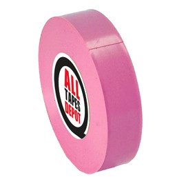 ALLTAPESDEPOT Electrical Tape (3/4" X 66 FT, Package of 1 ROLL, Pink)