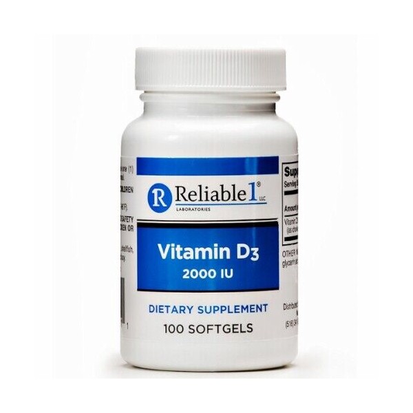 Vitamin D3 100 Softgels  by Boroleum