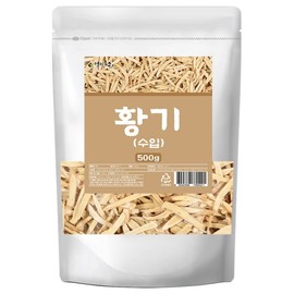Mom's son Imported Dried Astragalus Slices 500g Dried Slices Astragalus Tea Samgyetang Duck Boiled Cooking Ingredients / 수입 말린 황기 절편 500g 건조 절편 황기차 삼계탕 오리백숙 요리 재료
