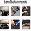 Lcojicep Fire Extinguisher Bracket Under The Co-Pilot Seat Compatible with