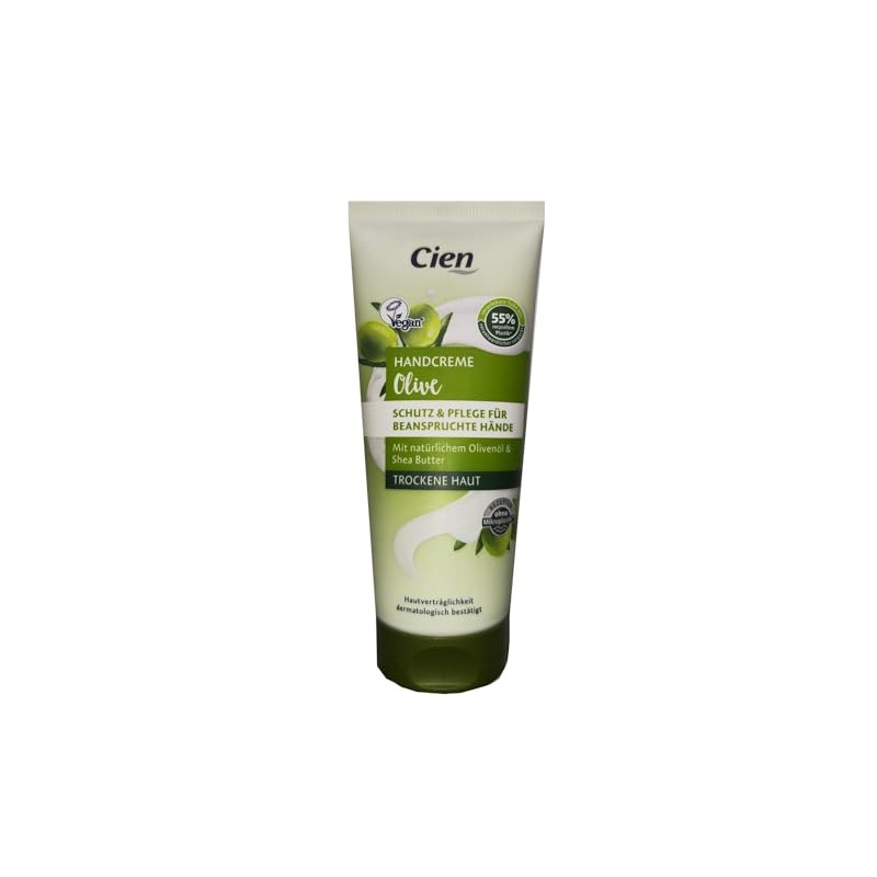 CIEN Olive Hand Cream Protection and Care for Stressed Hands