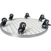 ARTLINE Heavy Duty Rolling Plant Stand with Lock Wheels -